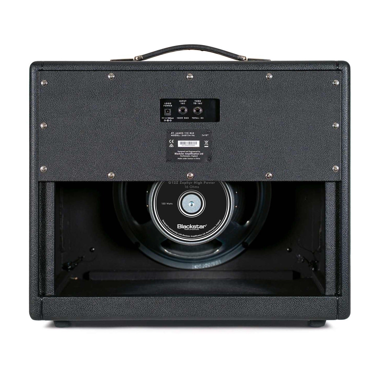 Blackstar St. James 112 Cabinet Black