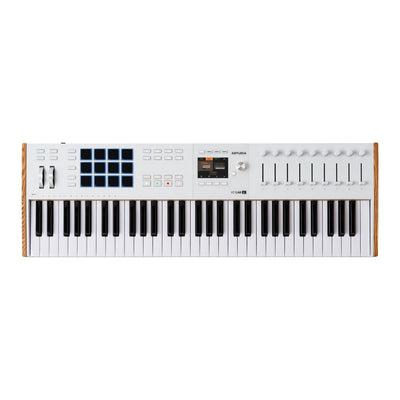 Arturia - KeyLab 61 Mk3 White MIDI-kontroller - Musik Utan Gränser 