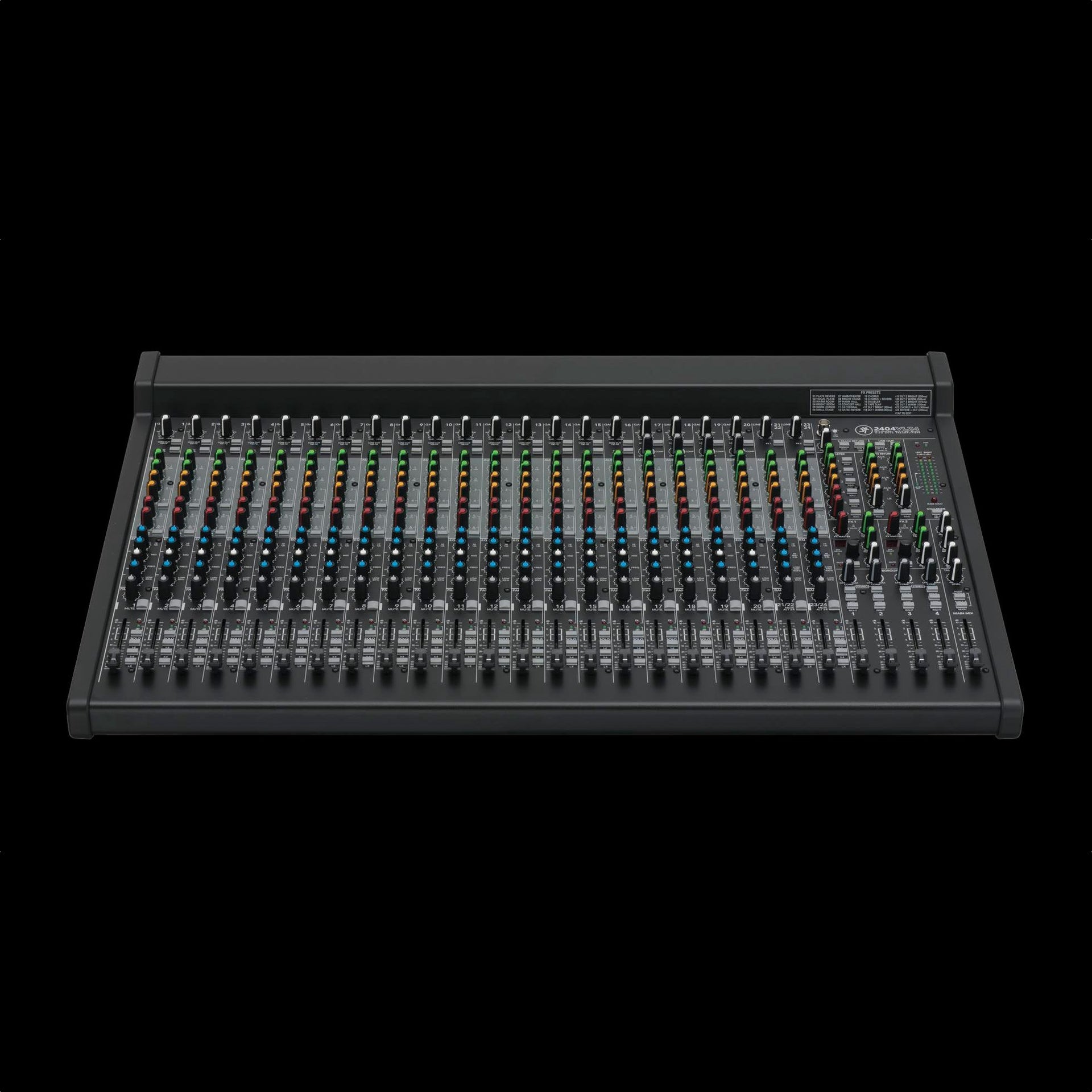 2404VLZ4 24-Channel 4-Bus Analog Effects Mixer