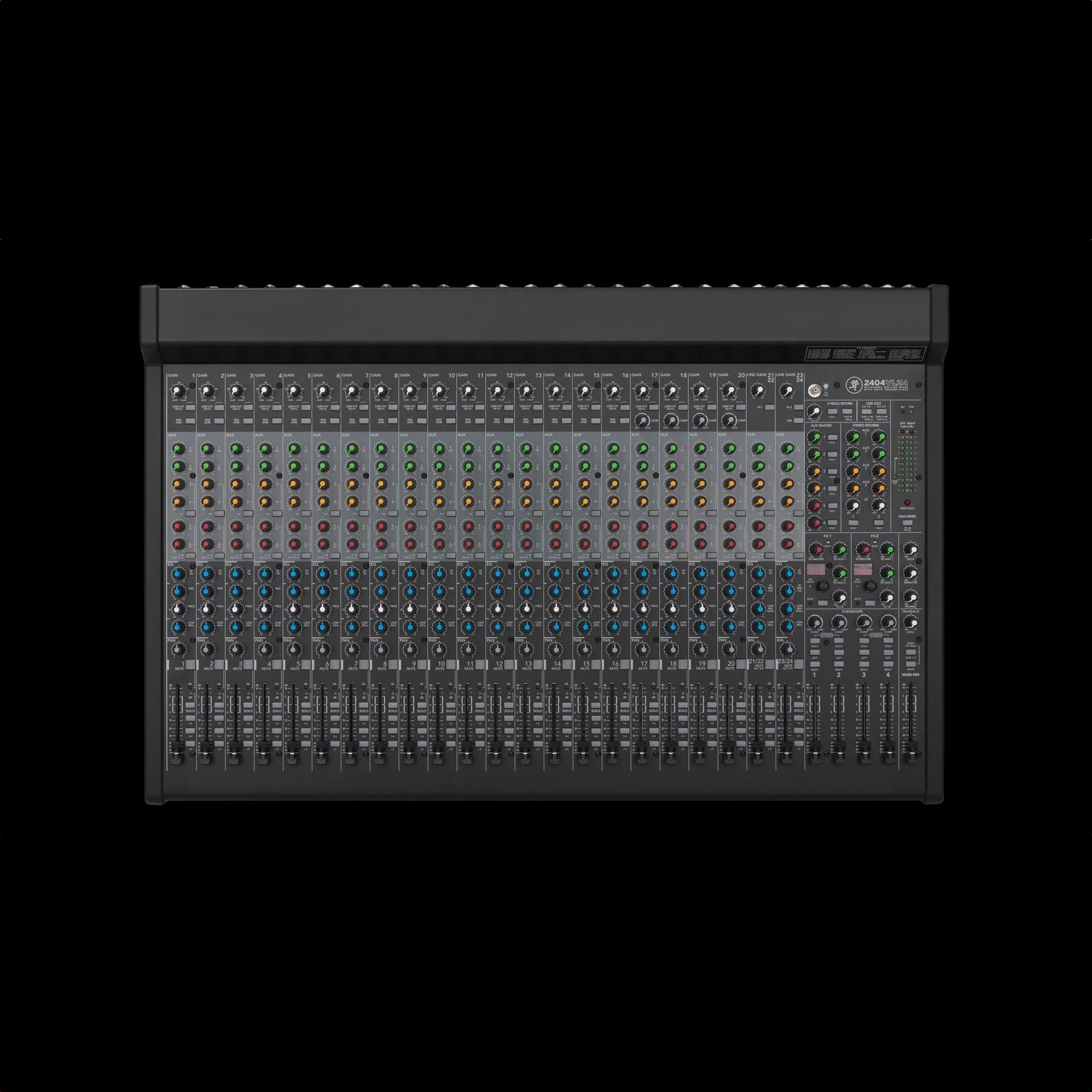 2404VLZ4 24-Channel 4-Bus Analog Effects Mixer