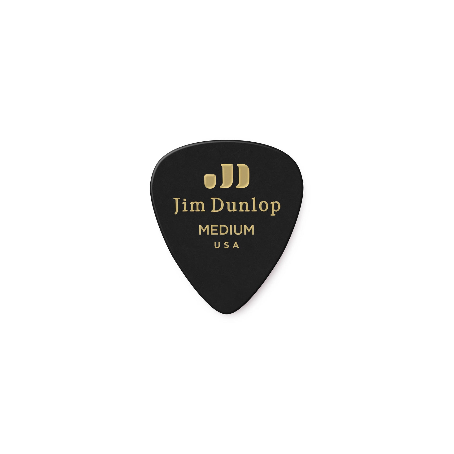 Dunlop - Genuine Celluloid Medium Black Picks 12-pack - Musik Utan Gränser 