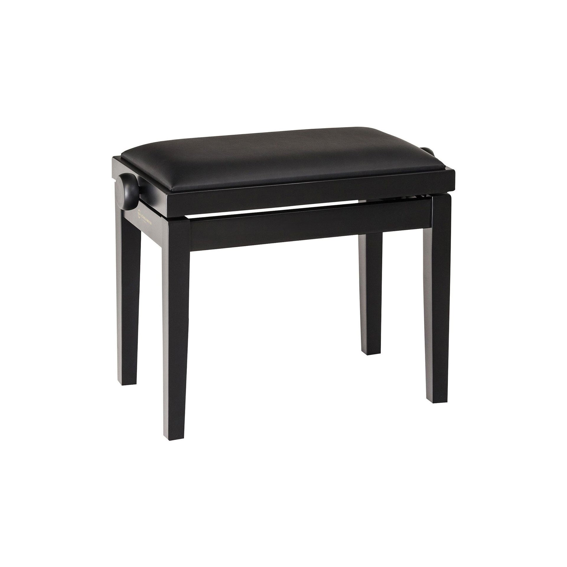 13910 Pianobänk mattsvart