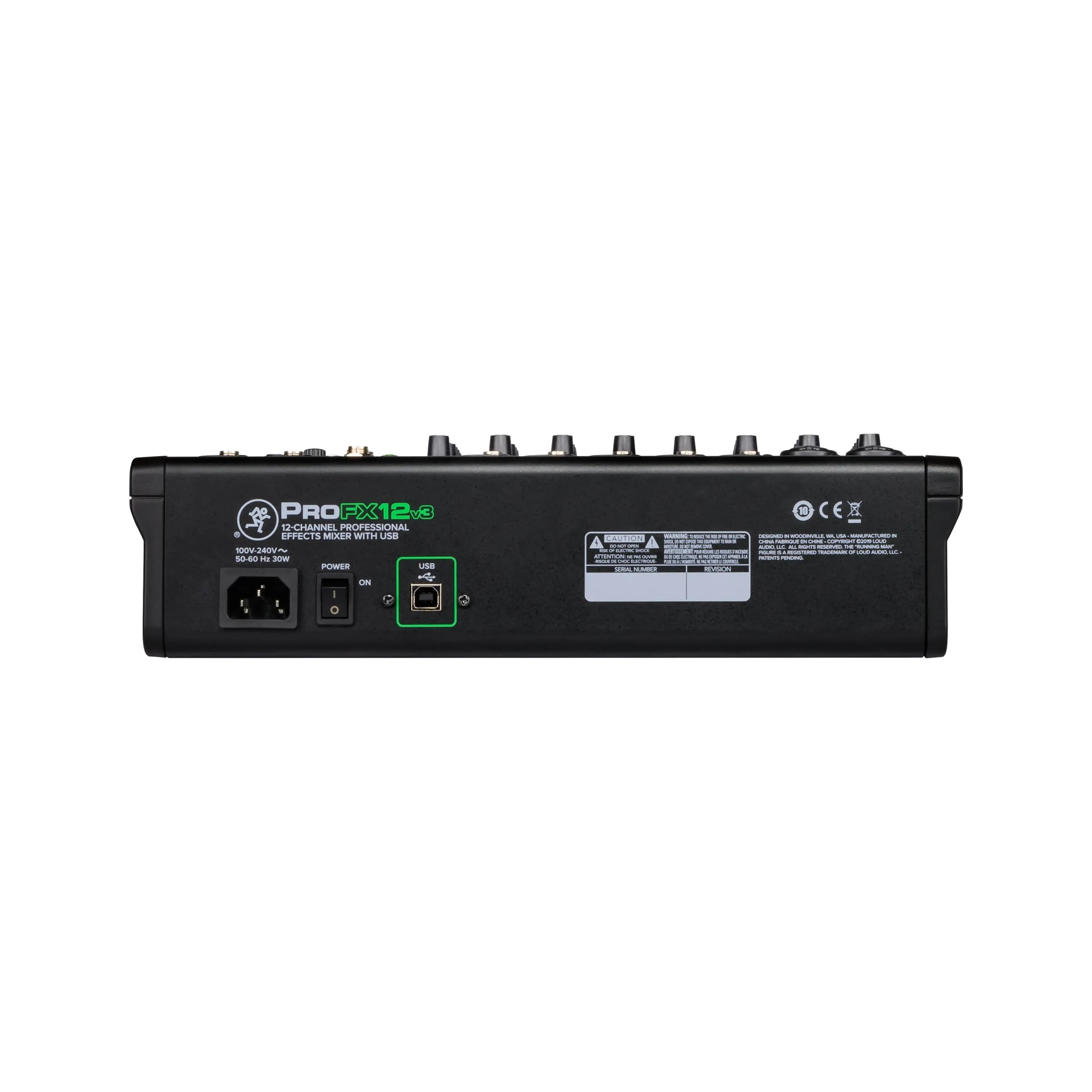 ProFX12v3 12-kanals analogmixer