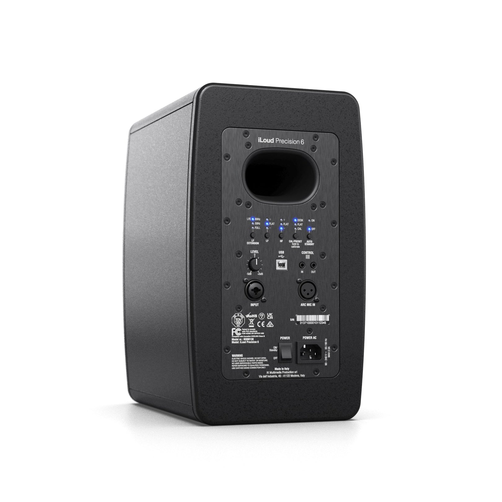IK Multimedia - iLoud Precision 6 Single svart - Musik Utan Gränser 