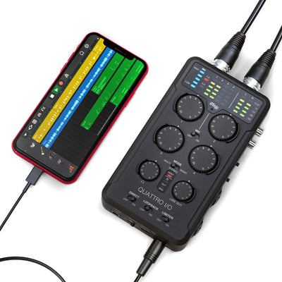 IK Multimedia - iRig Pro Quattro I/O - Musik Utan Gränser 