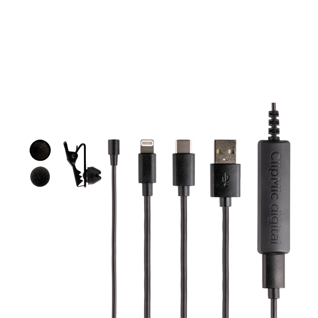 Apogee - ClipMic digital 2 USB-myggmikrofon - Musik Utan Gränser 