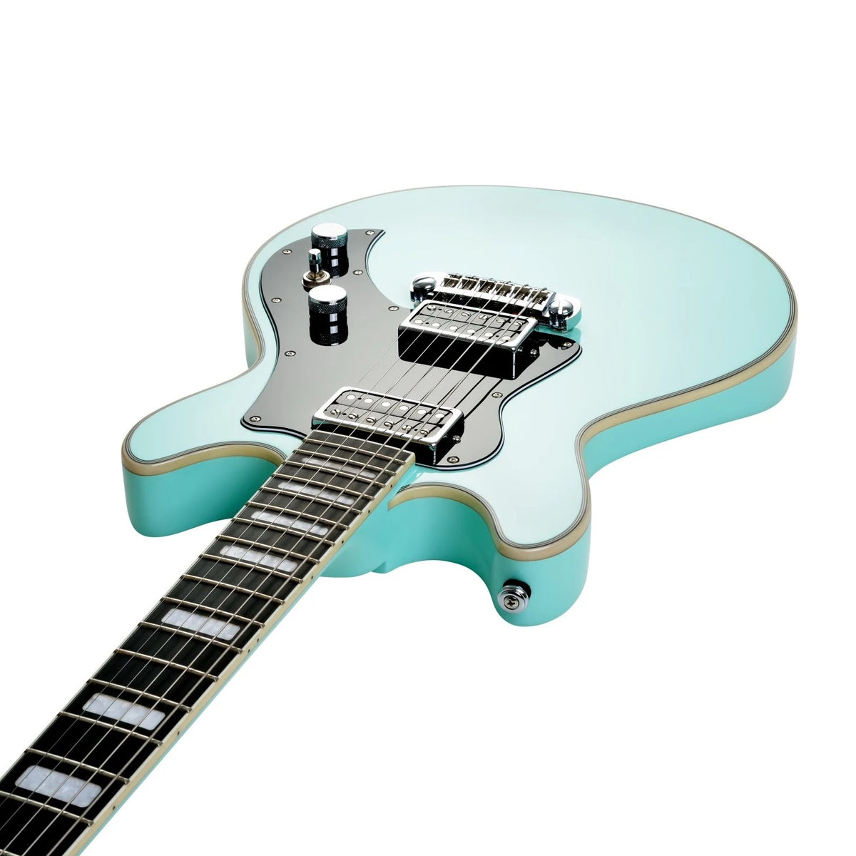 Hagström Megin Aged Sky Blue – bild 4