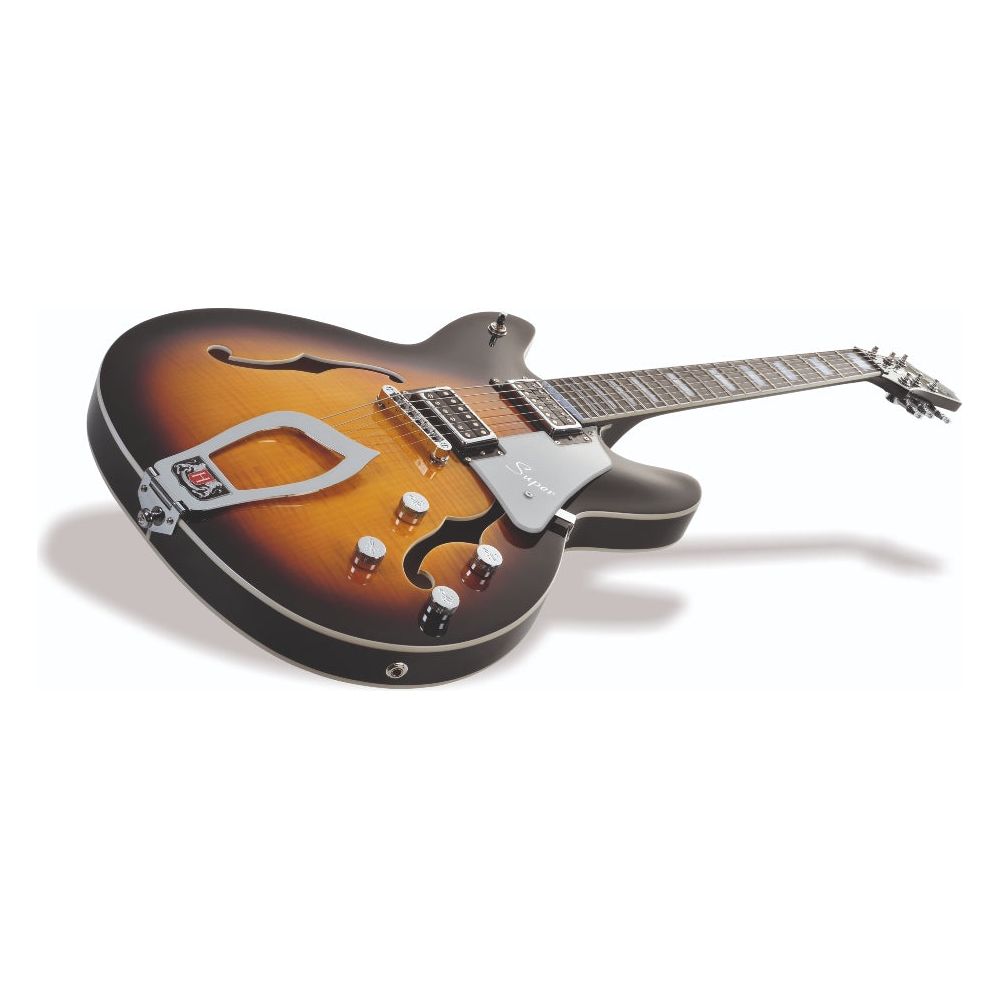 Hagström - Super Viking Tobacco Sunburst - Musik Utan Gränser 