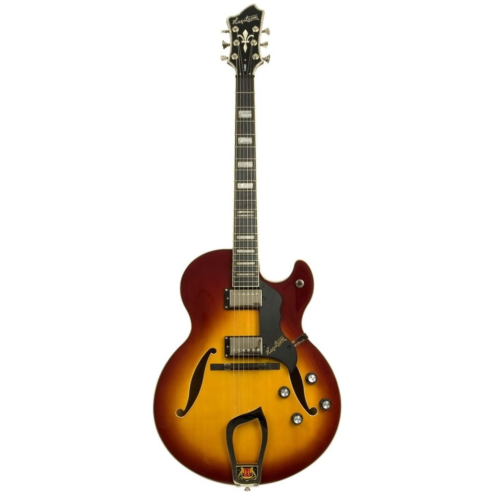 Hagström - HJ800-VSB Jazz Model Vintage Sunburst - Musik Utan Gränser 