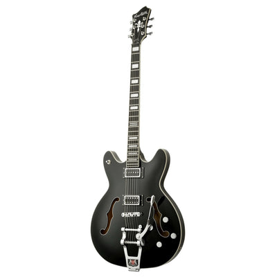 Hagström Tremar Viking Baritone Deluxe Black – bild 2