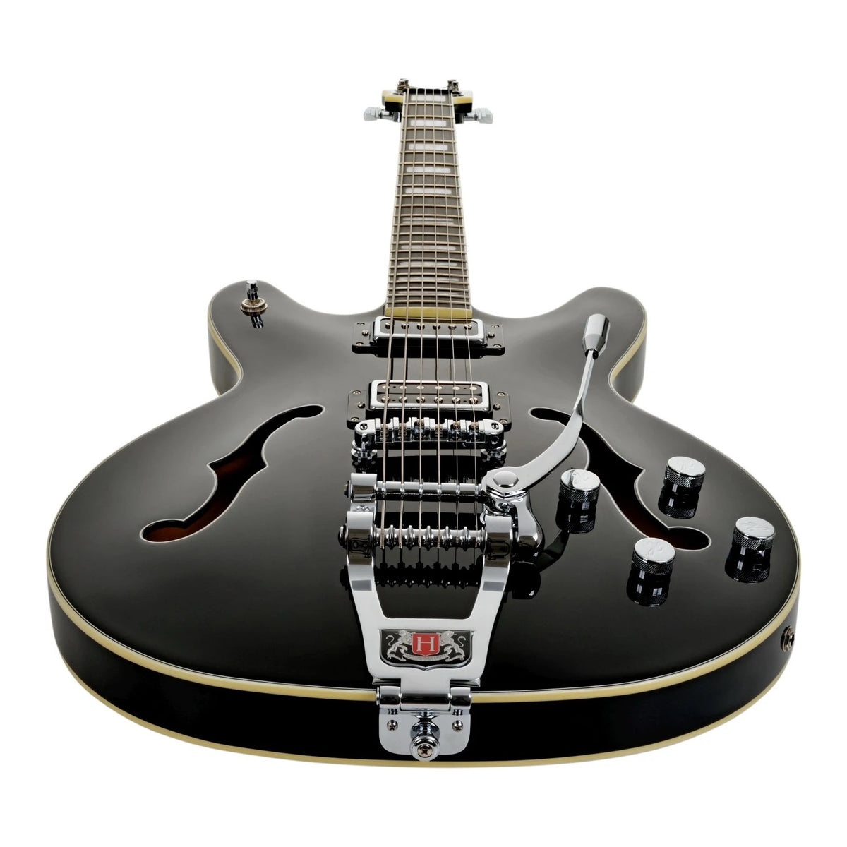 Hagström Tremar Viking Baritone Deluxe Black – bild 6