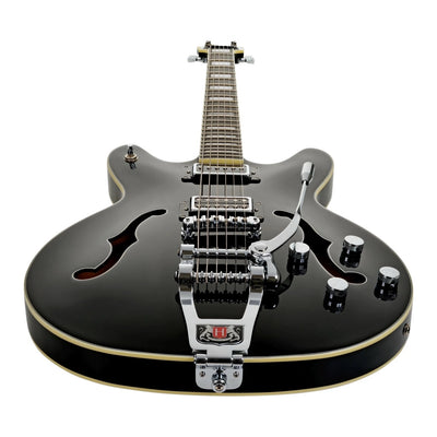 Hagström Tremar Viking Baritone Deluxe Black – bild 6