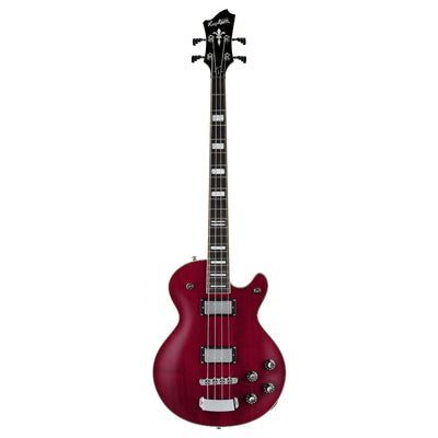 Hagström - Swede Bass Wild Cherry Transparent - Musik Utan Gränser 