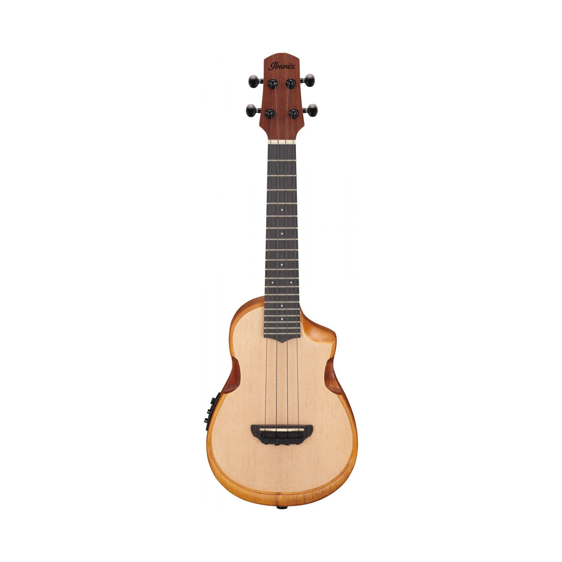 Ibanez - AUC10E-OPN Concert Ukulele med mikrofon - Musik Utan Gränser 
