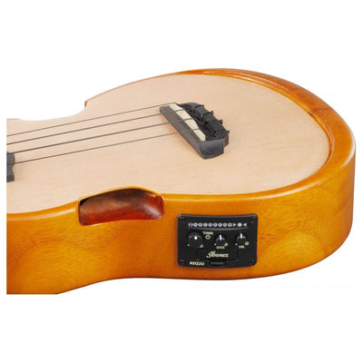 Ibanez - AUC10E-OPN Concert Ukulele med mikrofon - Musik Utan Gränser 
