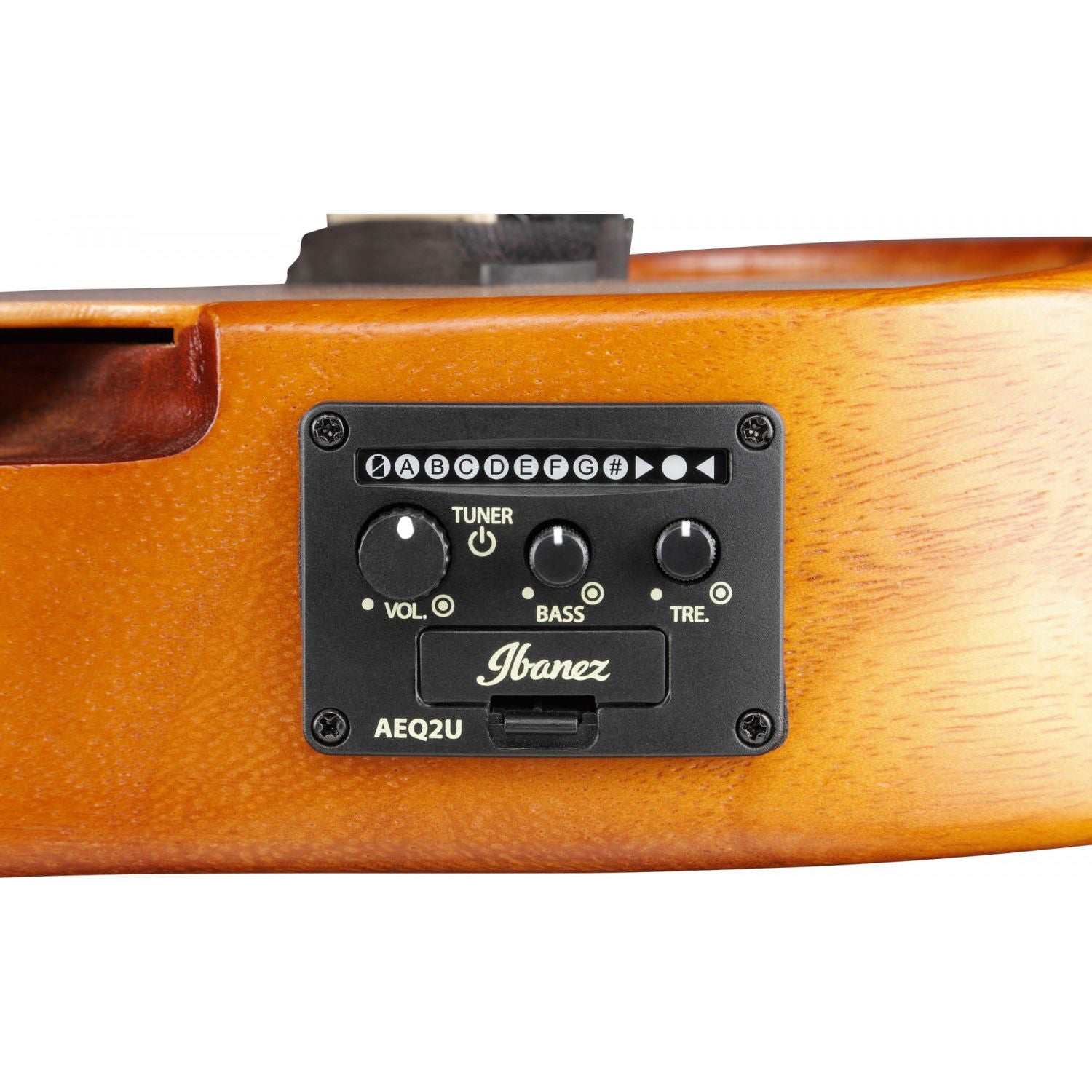 Ibanez - AUC10E-OPN Concert Ukulele med mikrofon - Musik Utan Gränser 