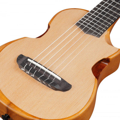 Ibanez - AUP10N-OPN Natural Piccolo Gitarr Nylon - Musik Utan Gränser 