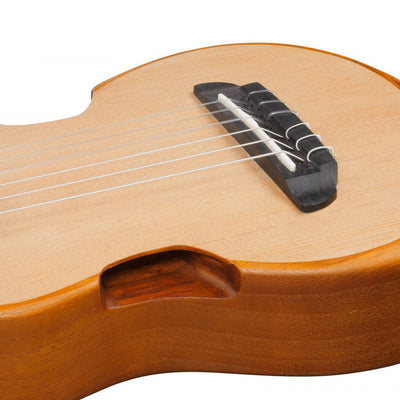 Ibanez - AUP10N-OPN Natural Piccolo Gitarr Nylon - Musik Utan Gränser 