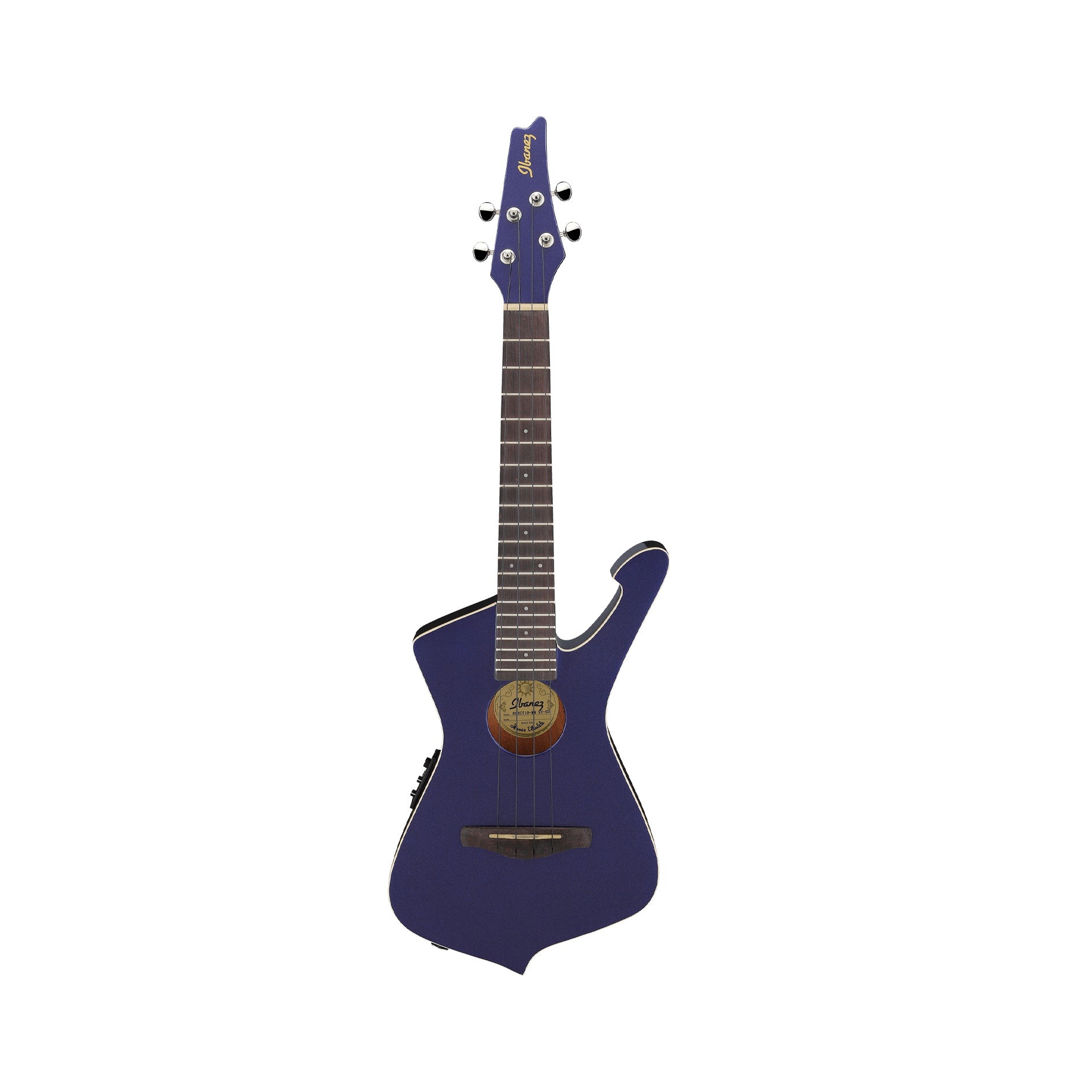 Ibanez - UICT10-MM Iceman Ukulele Midningt Metallic - Musik Utan Gränser 