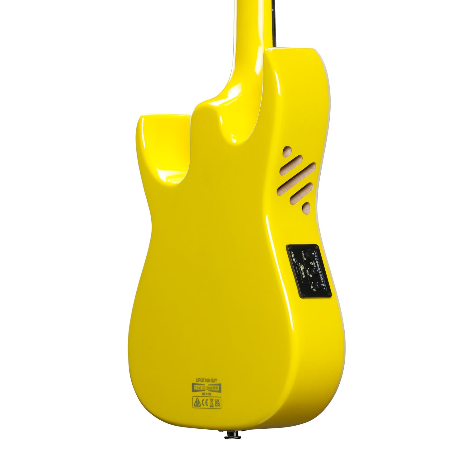 Ibanez - URGT100-SUY Tenor Ukulele RG Style Yellow - Musik Utan Gränser 