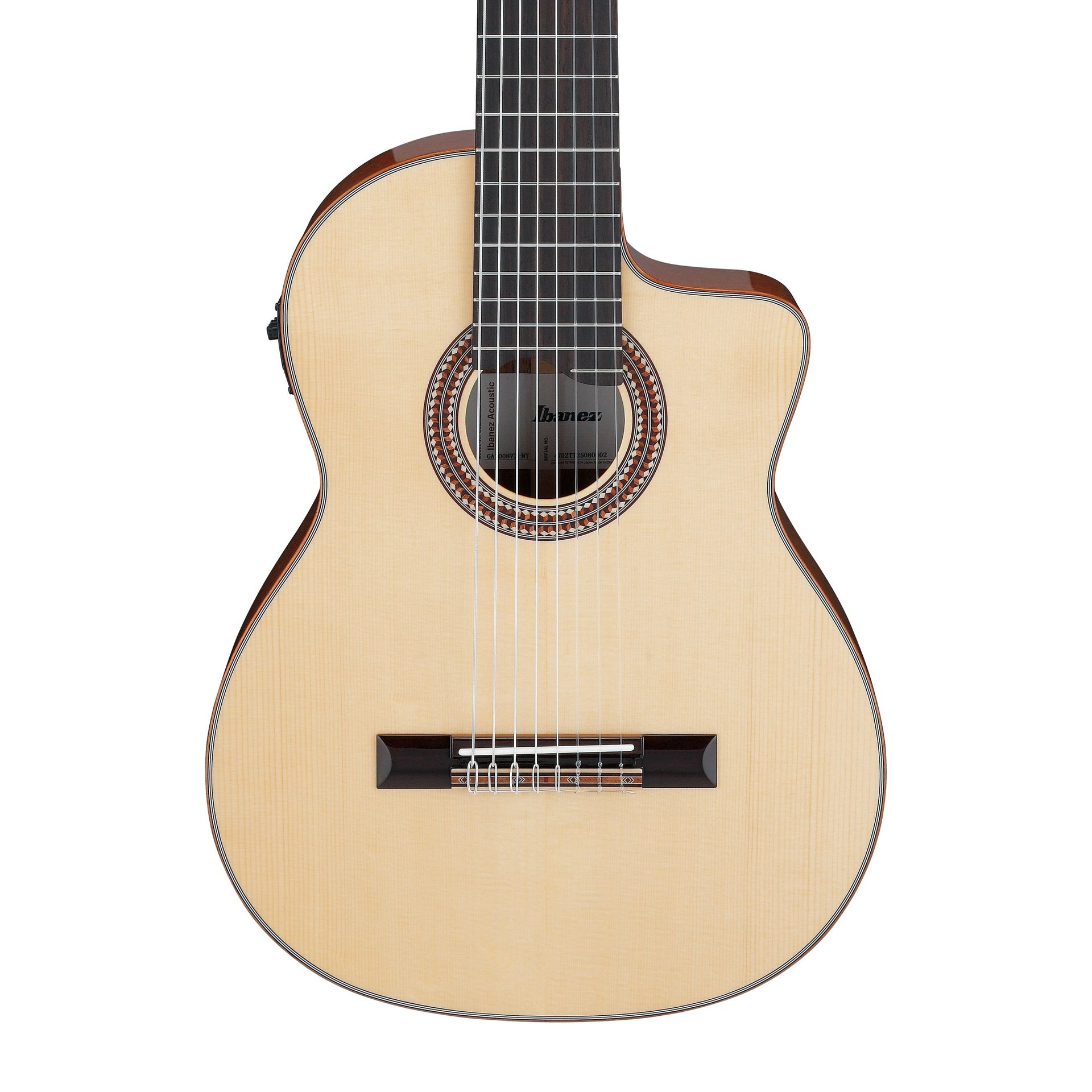 GA3008CE-NT Klassisk Gitarr mik 8-strängad
