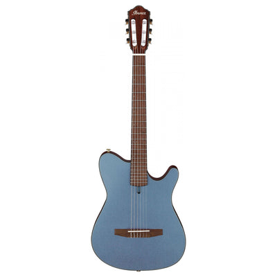 Ibanez - FRH10N-IBF Indigo Blue Burst Flat Nylon Thin Body - Musik Utan Gränser 