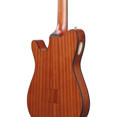Ibanez - FRH10N-IBF Indigo Blue Burst Flat Nylon Thin Body - Musik Utan Gränser 