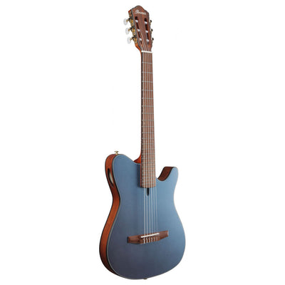 Ibanez - FRH10N-IBF Indigo Blue Burst Flat Nylon Thin Body - Musik Utan Gränser 