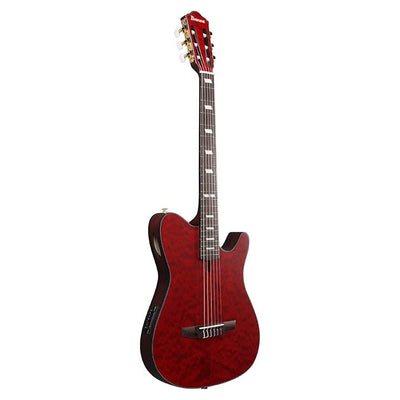 FRH20QMN-WRL Wine Red Low Gloss Thin Body Spot med mik