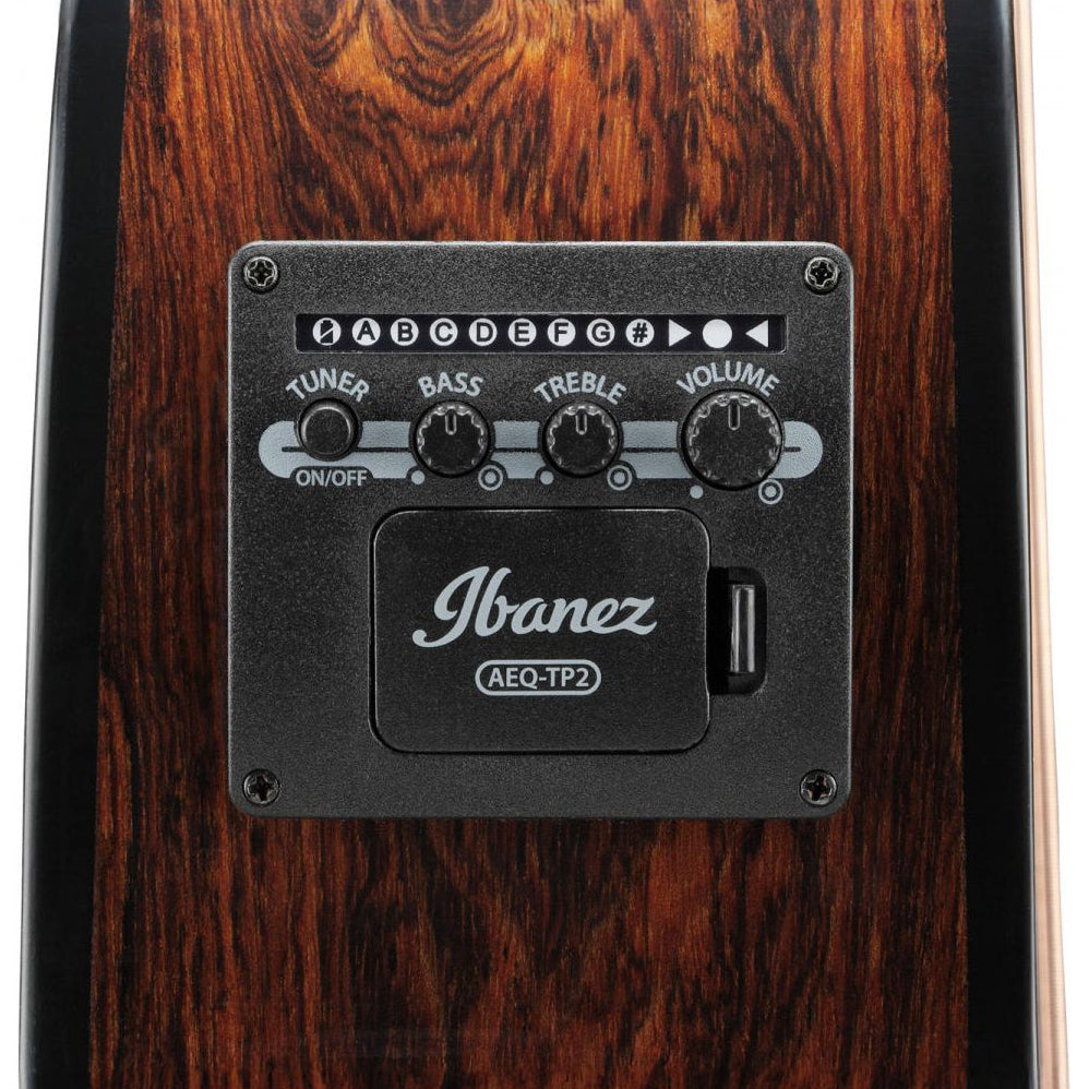 Ibanez - AEG74-MHS Mahogany Sunburst High Gloss - Musik Utan Gränser 
