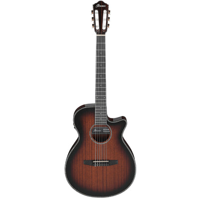 Ibanez - AEG74N-MHS Mahogany Sunburst High Gloss - Musik Utan Gränser 