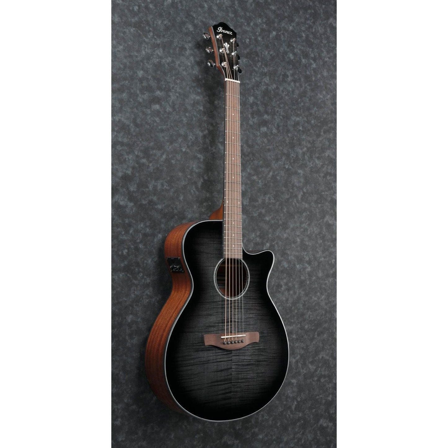 Ibanez - AEG70-TCH Transparent Charcoal Burst High Gloss - Musik Utan Gränser 