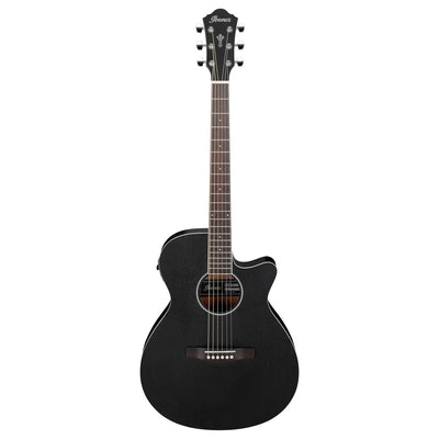 Ibanez - AEG7MH-WK Weathered Black Open Pore - Musik Utan Gränser 
