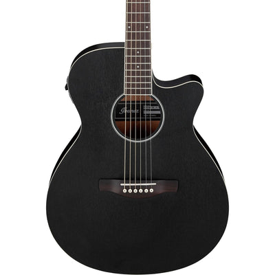 Ibanez - AEG7MH-WK Weathered Black Open Pore - Musik Utan Gränser 