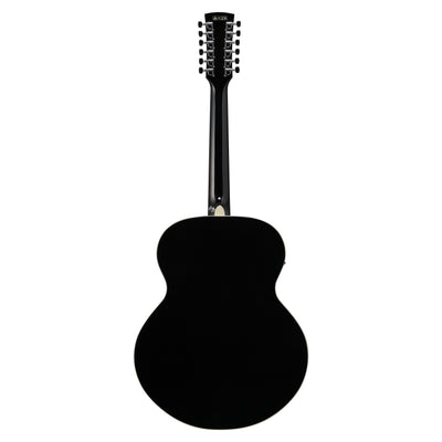 AJ7012M1E-BK Black High Gloss 12-strängad Jumbo