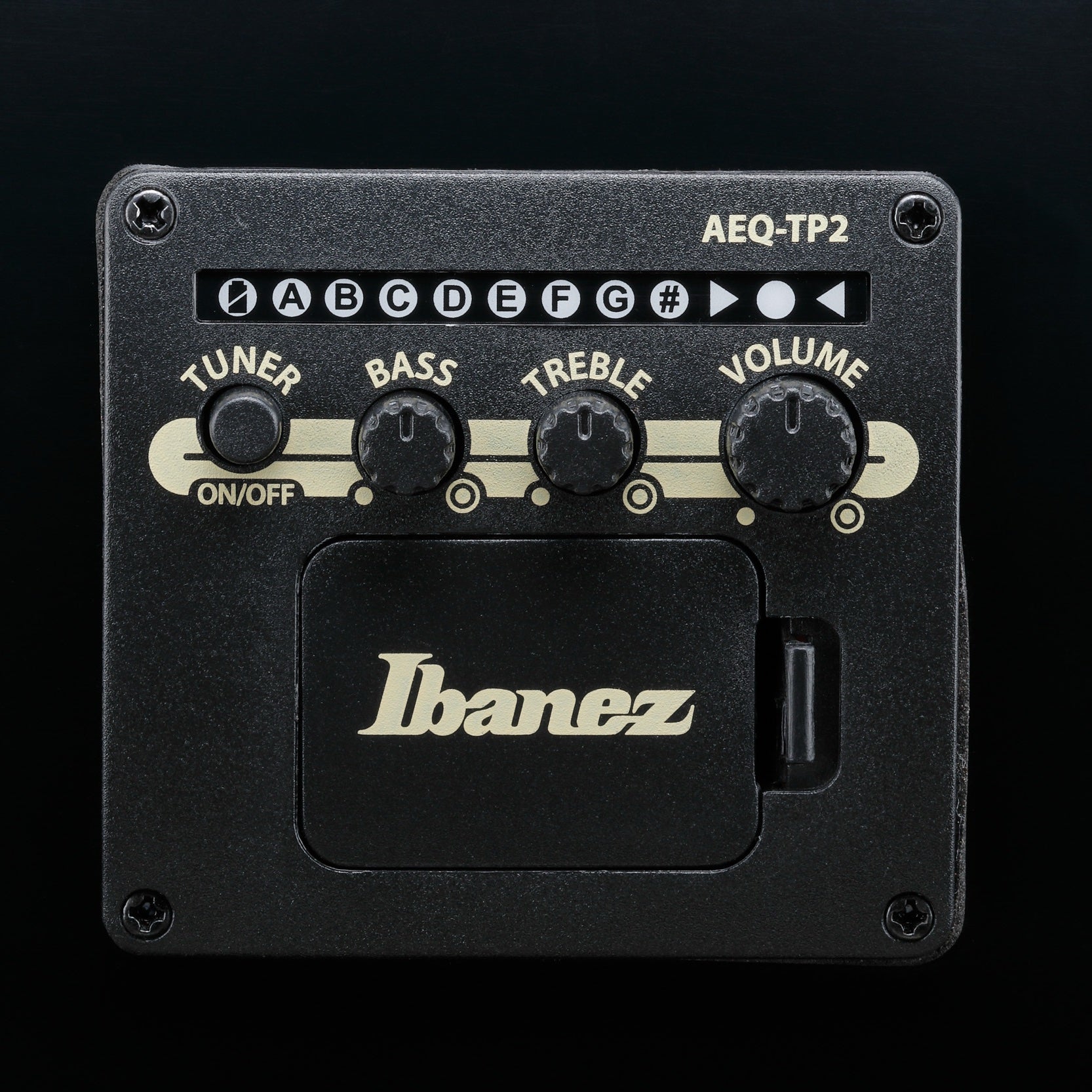 AJ7012M1E-BK Black High Gloss 12-strängad Jumbo