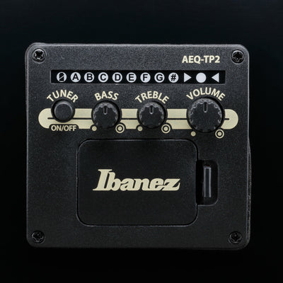AJ7012M1E-BK Black High Gloss 12-strängad Jumbo