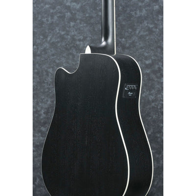 Ibanez - AW8412CE-WK Weathered Black 12-strängad - Musik Utan Gränser 