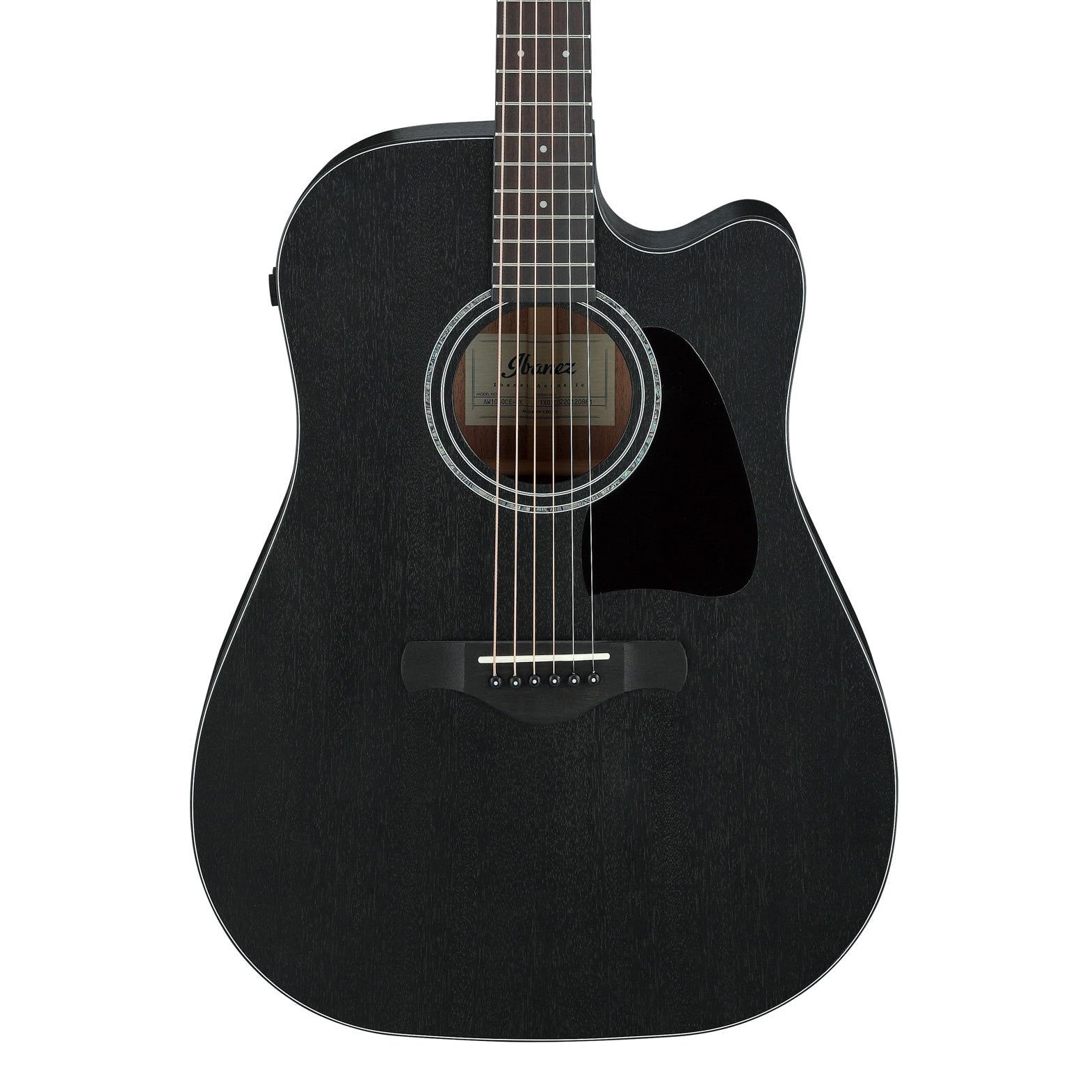 Ibanez - AW1040CE-WK Weathered Black Open Pore - Musik Utan Gränser 