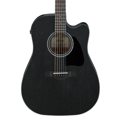 Ibanez - AW1040CE-WK Weathered Black Open Pore - Musik Utan Gränser 