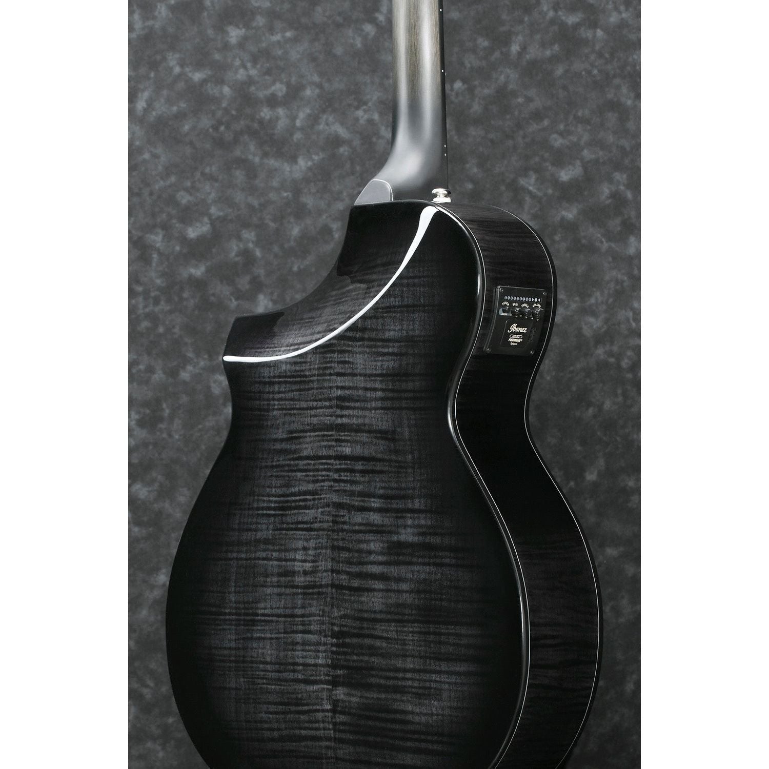 Ibanez - AEWC400-TKS Transparent Black Sunburst High Gloss - Musik Utan Gränser 