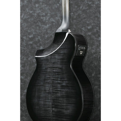 Ibanez - AEWC400-TKS Transparent Black Sunburst High Gloss - Musik Utan Gränser 