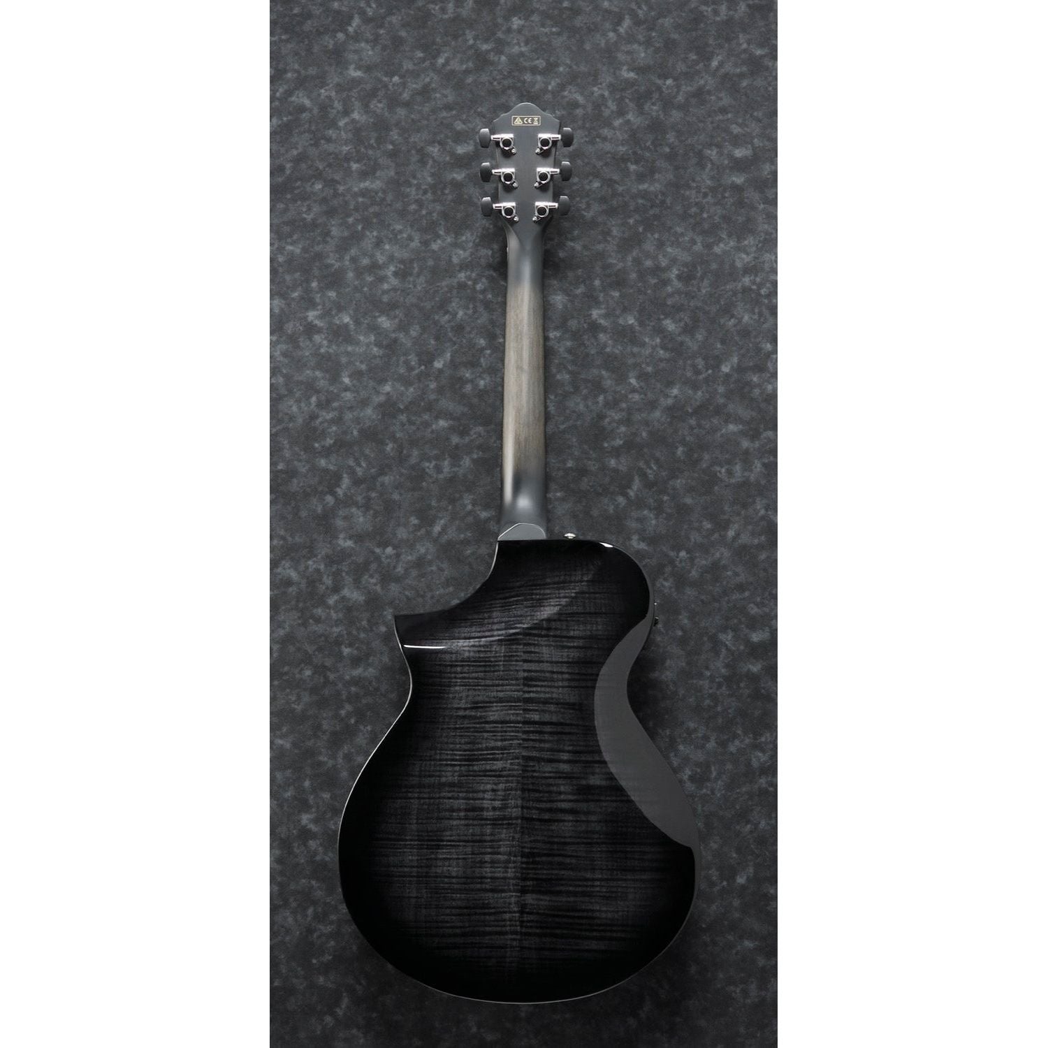 Ibanez - AEWC400-TKS Transparent Black Sunburst High Gloss - Musik Utan Gränser 