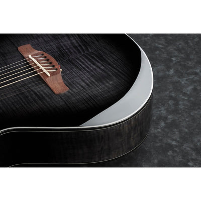 Ibanez - AEWC400-TKS Transparent Black Sunburst High Gloss - Musik Utan Gränser 