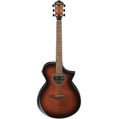 Ibanez - AEWC400-AMS Amber Sunburst High Gloss Western med mik - Musik Utan Gränser 