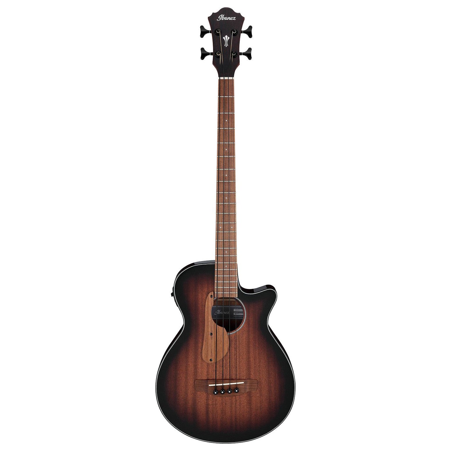 Ibanez - AEGB24E-MHS Mahogany Sunburst Open Pore - Musik Utan Gränser 