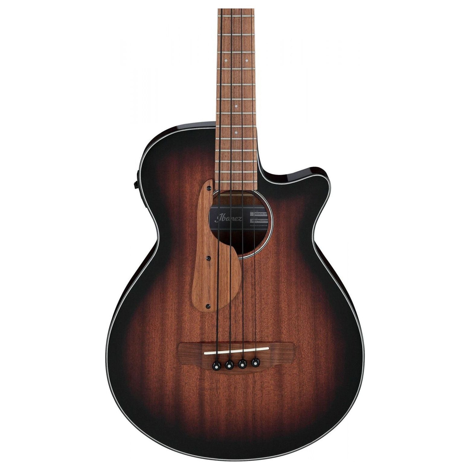 Ibanez - AEGB24E-MHS Mahogany Sunburst Open Pore - Musik Utan Gränser 