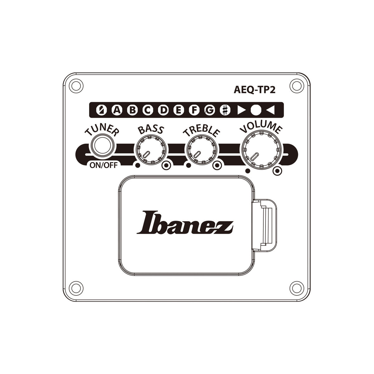 Ibanez AAD381CE-NT – bild 7