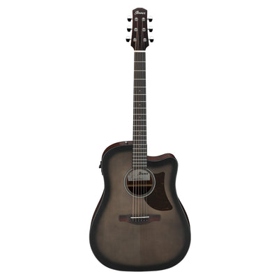 Ibanez - AAD50CE-TCB Transparent Charcoal Burst Low Gloss - Musik Utan Gränser 