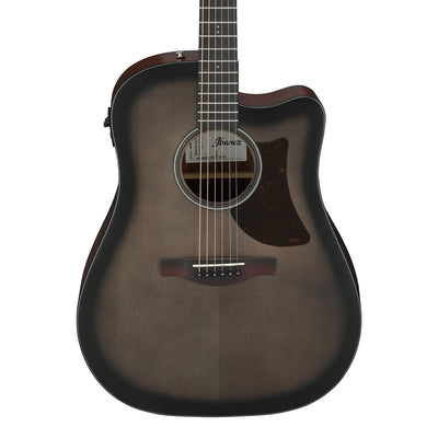 Ibanez - AAD50CE-TCB Transparent Charcoal Burst Low Gloss - Musik Utan Gränser 